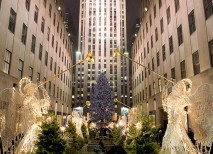 La Navidad en Nueva York es mágica y empieza con el encendido del árbol de Rockefeler Center Navidad Nueva York