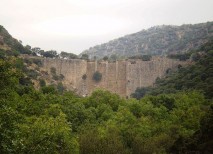 Fotografía de las ruinas de la presa del Gasco presa del gasco