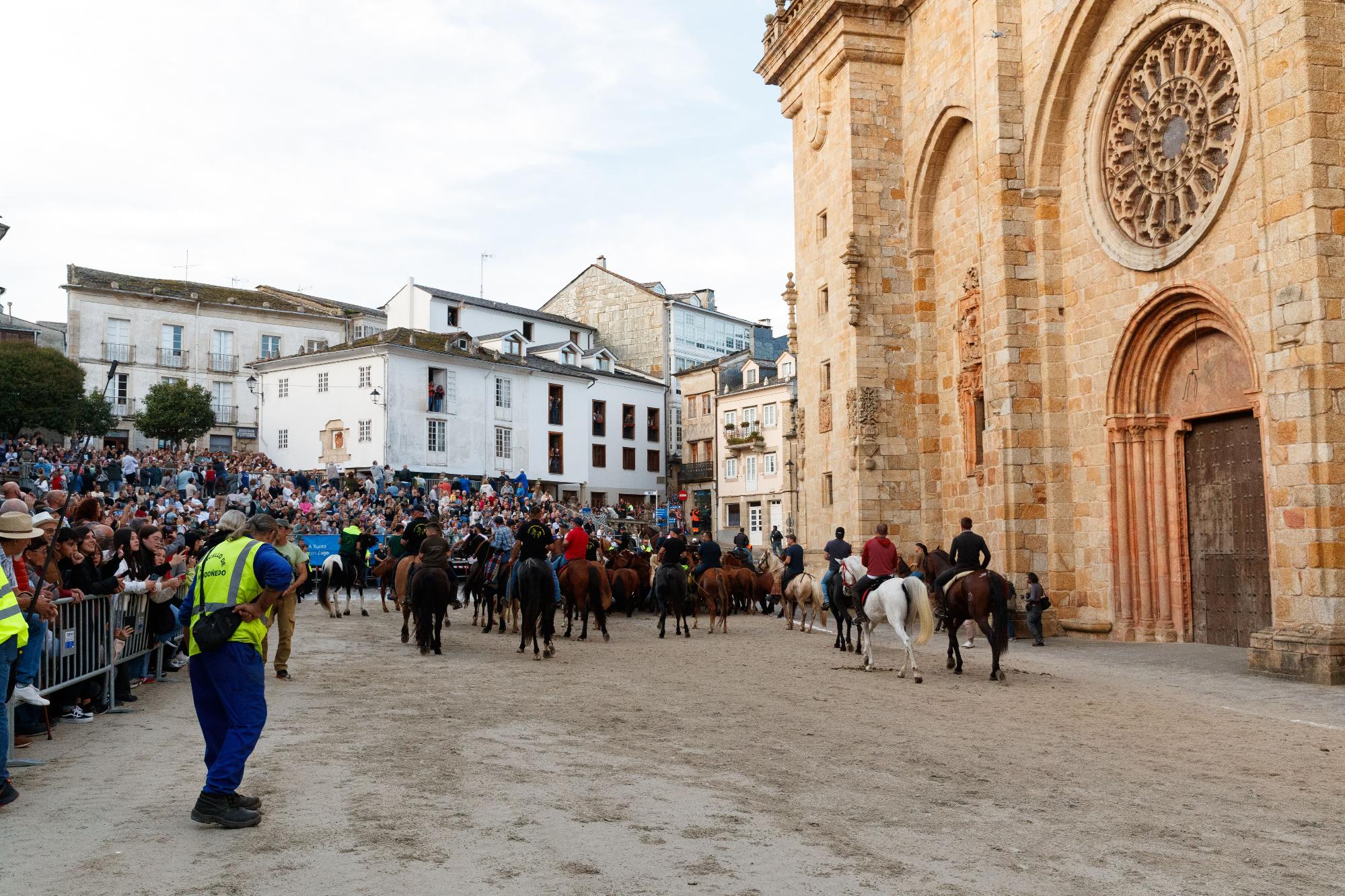 Bajada de los caballos en Mondoñedo